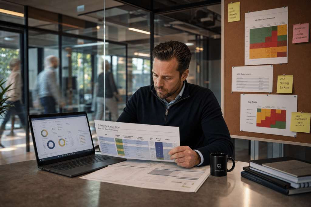 Wat kost IT security voor een mkb en hoe bepaal je een realistisch budget op basis van risico’s en compliance-eisen?