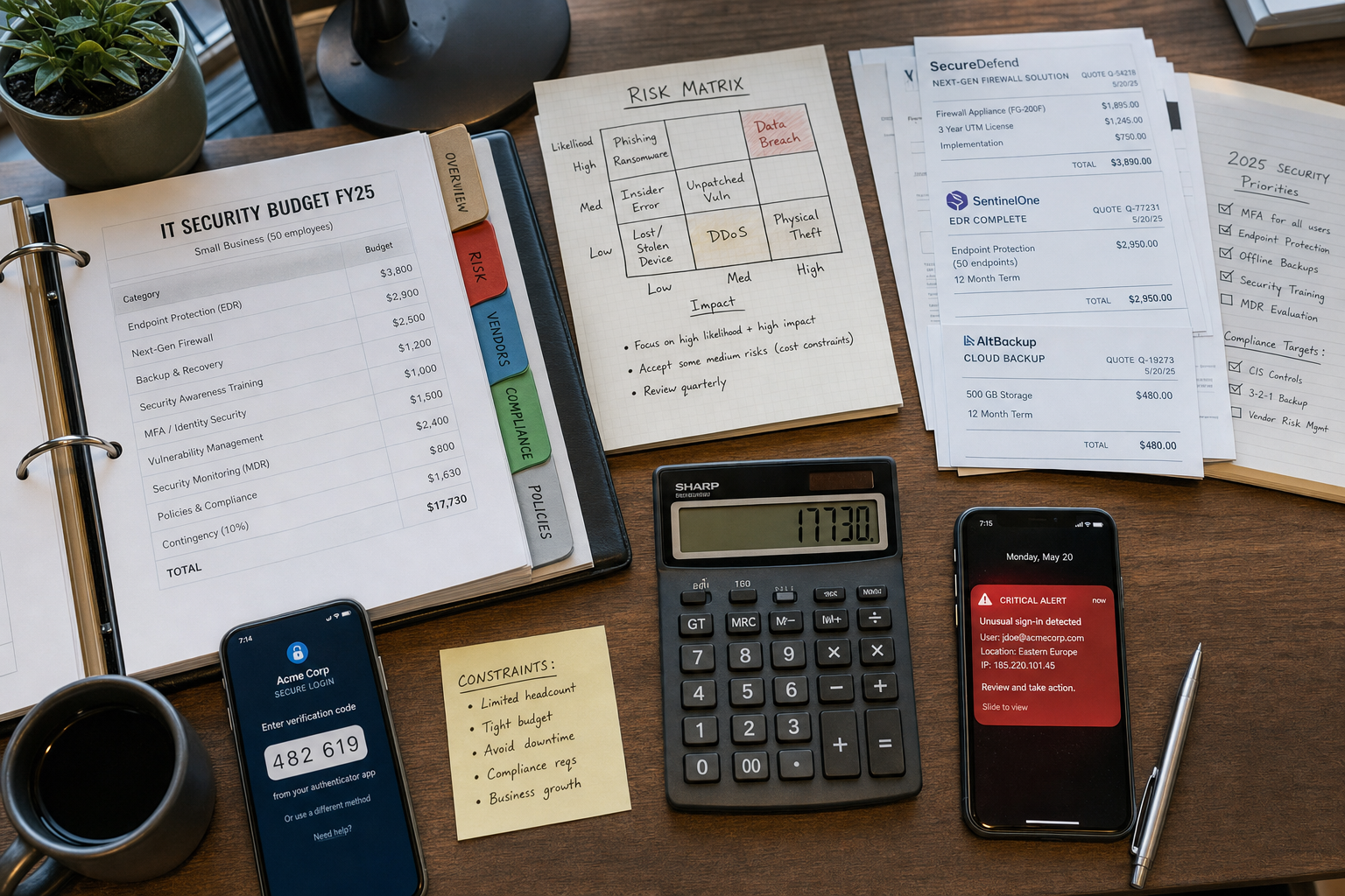 IT security budget bepalen voor mkb